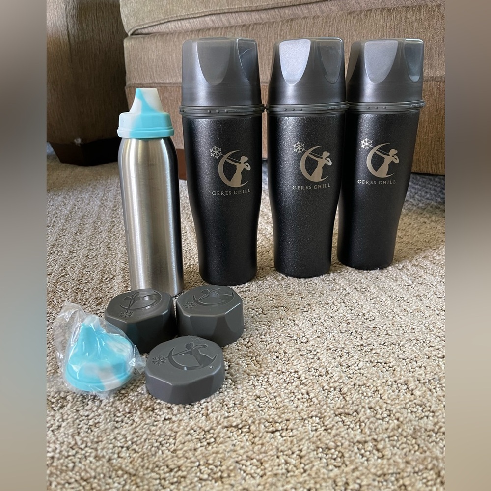 Ceres Chiller demigoddessmini  3 pack plus bottle